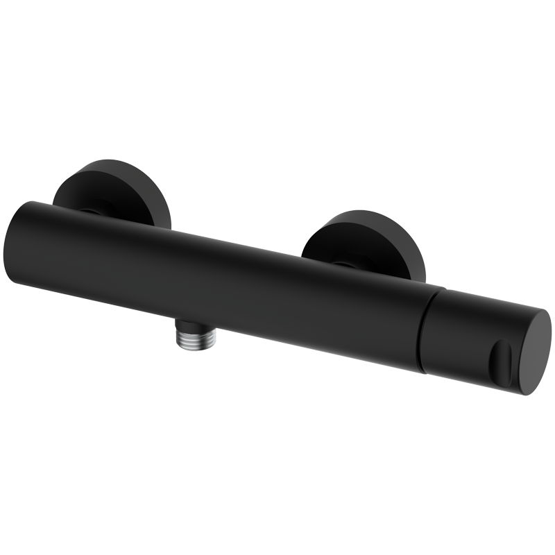 Bateria natryskowa Czarny Epoxy - Cool - 90328902 z zestawem