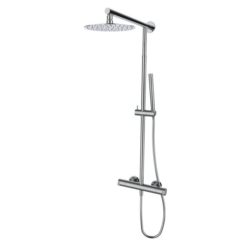 Zestaw natryskowy termostatyczny (kolumna teleskopowa) Chrom Cool 90425900TLC