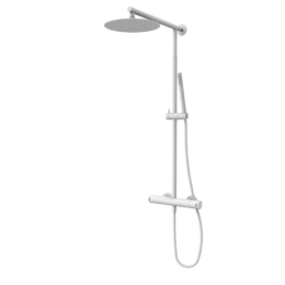 Zestaw natryskowy (kolumna teleskopowa) Biały Epoxy Cool 90499901TLC