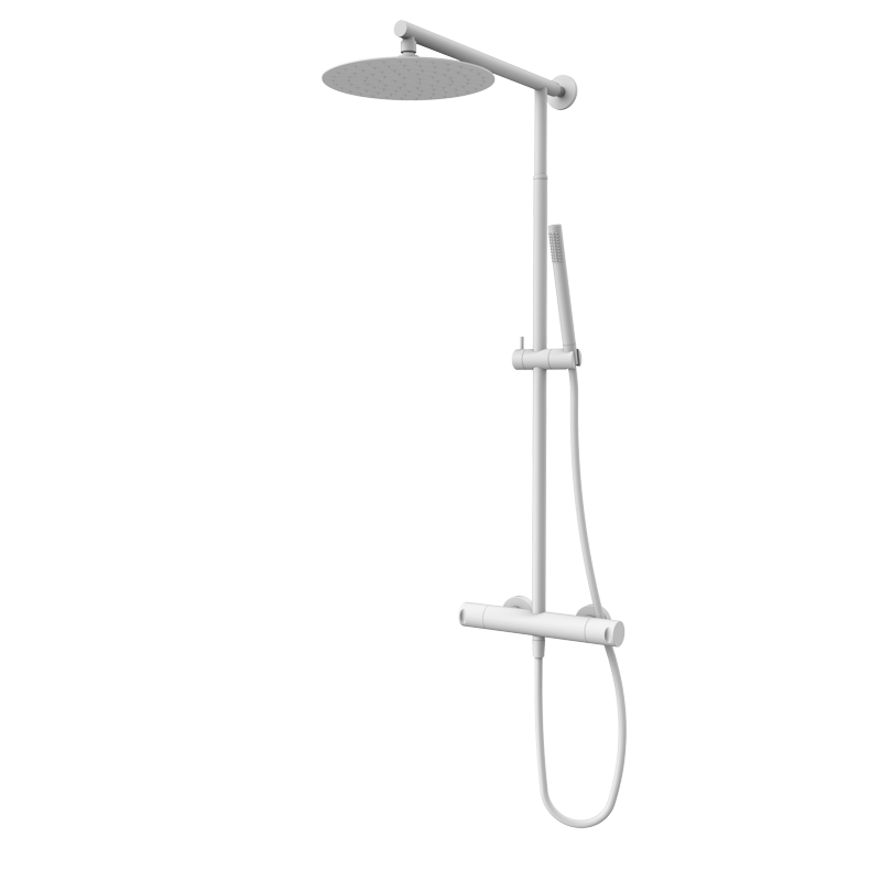 Zestaw natryskowy (kolumna teleskopowa) Biały Epoxy Cool 90499901TLC