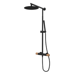 Zestaw natryskowy (kolumna teleskopowa) Czarny-Arce Cool 90499928TLC