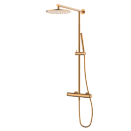 Zestaw natryskowy (kolumna teleskopowa) Miedź EterNice PVD Cool 90499955TLC