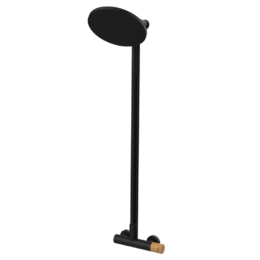 Zestaw natryskowy GYRO Czarny-Arce (kolumna stała) - Cool - 90699928