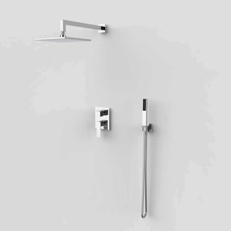 Zestaw podtynkowy mieszaczowy 2-drożny Stal EterNice PVD - KALA - 07060493