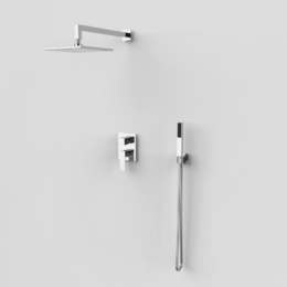 Zestaw podtynkowy mieszaczowy 2-drożny Chrom - KALA - 07060400