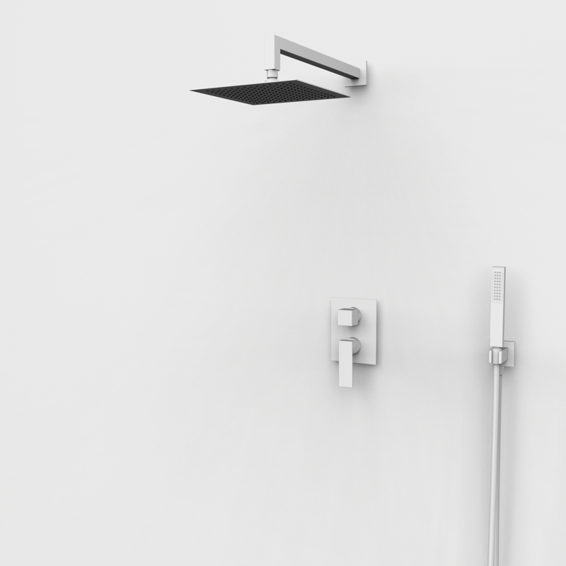 Zestaw podtynkowy mieszaczowy 2-drożny Biały Epoxy - KALA - 07060411