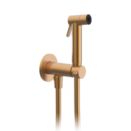 Bateria podtynkowa bidetowa Intimixer progresywna Miedź EterNice PVD - Intimixer - 08229155