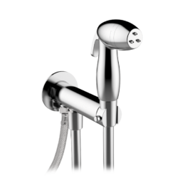 Bateria bidetowa podtynkowa + WC Hydrobrush Chrom - Intimixer - 08358100