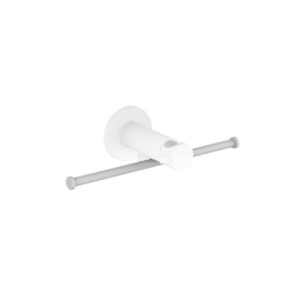 Wieszak na ręcznik i uchwyt na papier toaletowy Biały Epoxy - Intimixer - 08912011