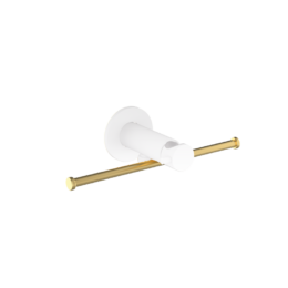 Wieszak na ręcznik i uchwyt na papier toaletowy Złoto Szczotkowane EterNice PVD - Intimixer - 08912088