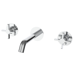 Bateria umywalkowa podtynkowa Chrom - AXIS- 74571200