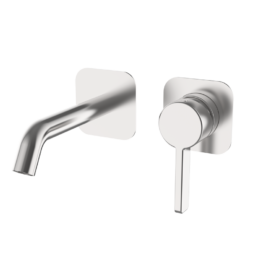 Bateria umywalkowa podtynkowa Stal EterNice PVD - AXIS - 74634793