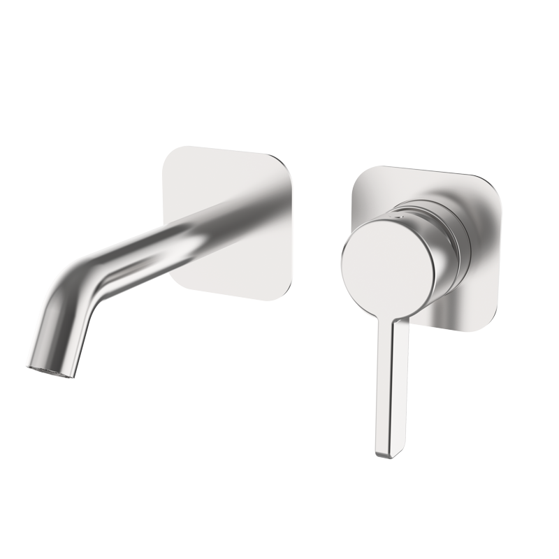 Bateria umywalkowa podtynkowa Stal EterNice PVD - AXIS - 74634793