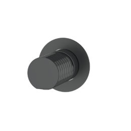 Bateria podtynkowa 1-drożna Metal Czarny EterNice PVD - AURA - 75115792