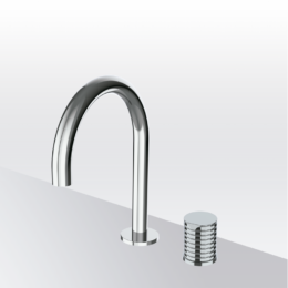 Bateria umywalkowa Chrom Isola - AURA - 75355200