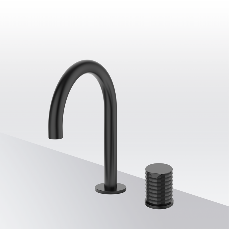 Bateria umywalkowa Isola Metal Czarny EterNice PVD - AURA - 75355292