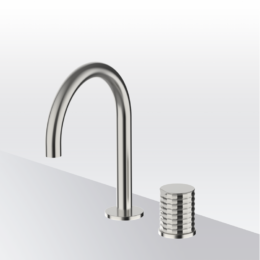 Bateria umywalkowa Isola Stal EterNice PVD - AURA - 75355293