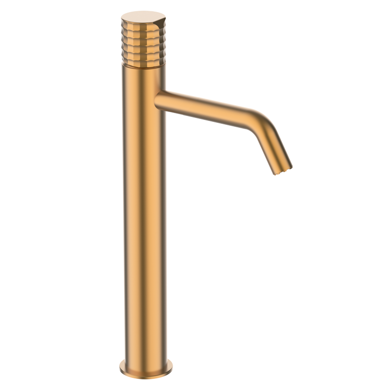 Bateria umywalkowa XXL (175mm) Miedź EterNice PVD - Aura - 75576755