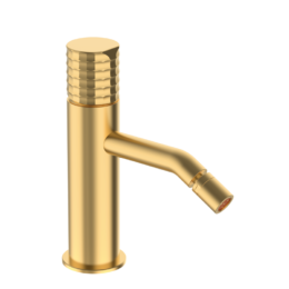 Bateria bidetowa Złoto Szczotkowane EterNice PVD - Aura - 75710788